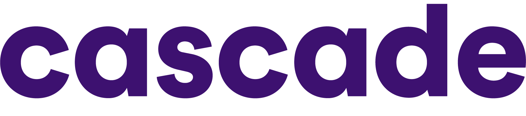Cascade logo text